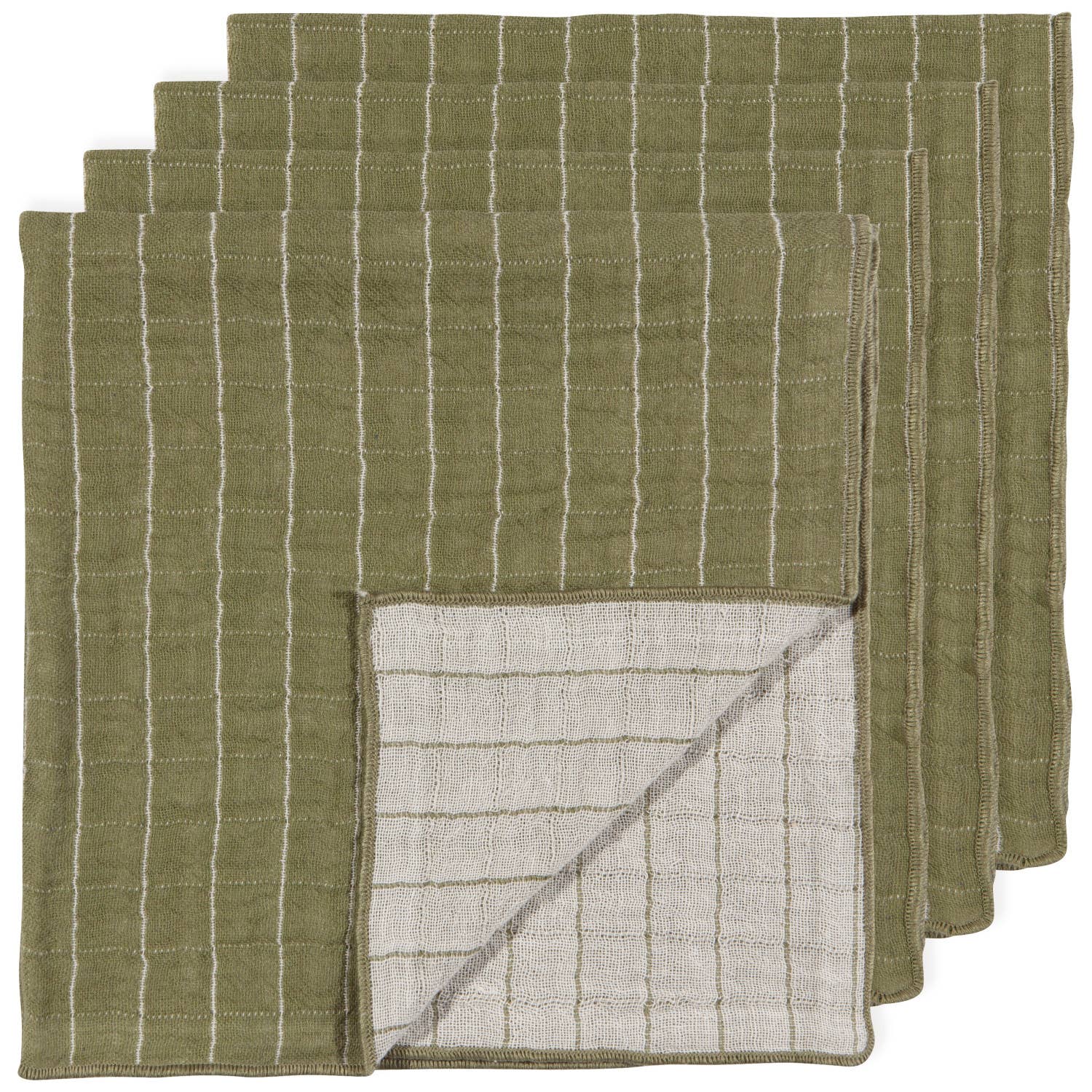 Olive Branch Double Weave Napkin